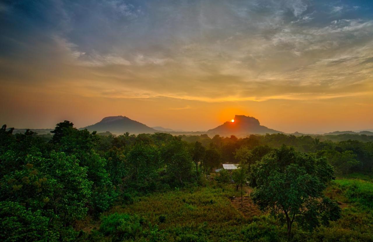 Choona Lodge 'View Of Sigiriya & Pidurangala With Sunrise' Exterior photo